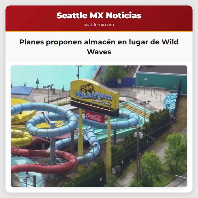 Planes proponen almacén en lugar de Wild Waves
