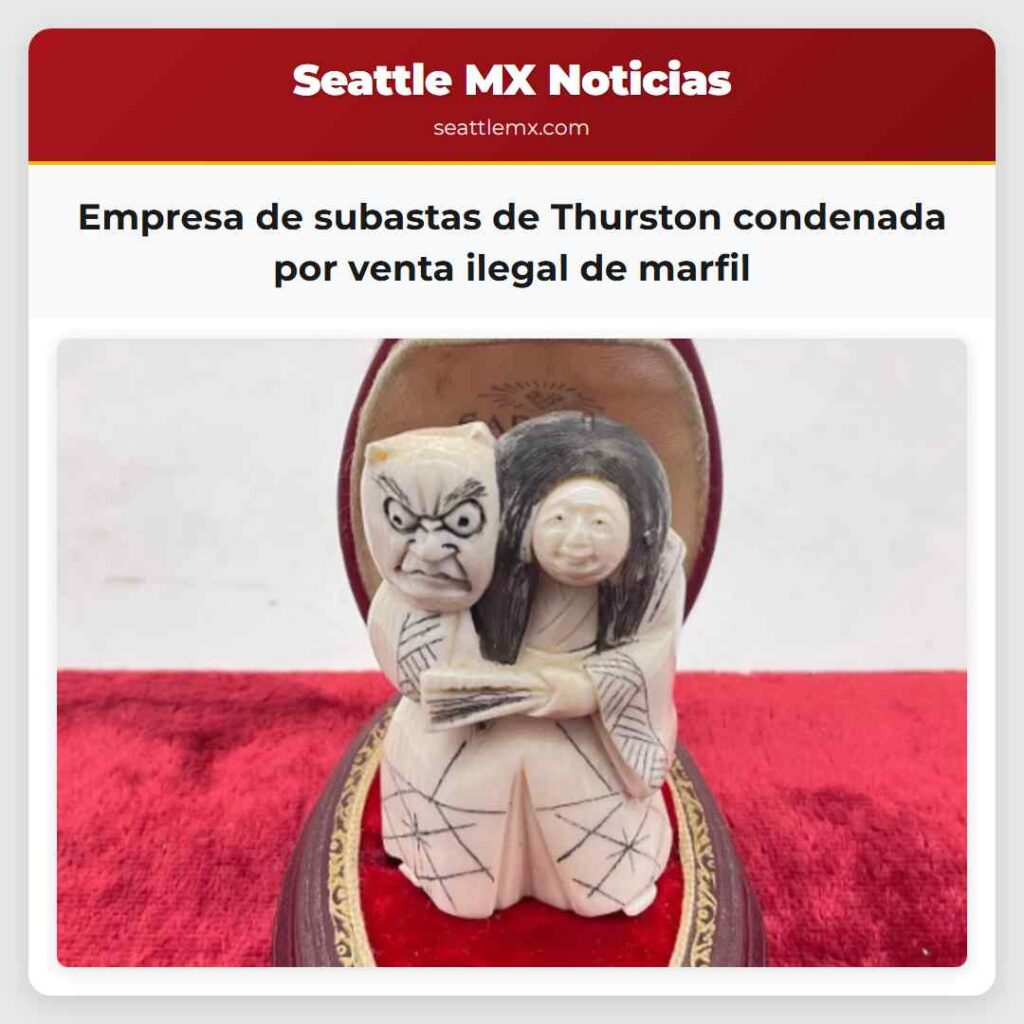 Empresa de subastas de Thurston condenada por