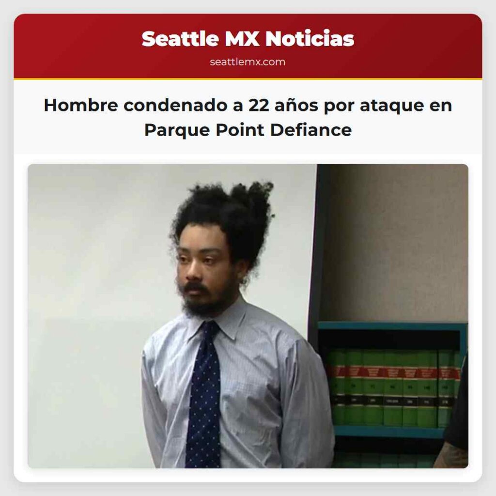 Hombre condenado a 22 años por ataque en Parque
