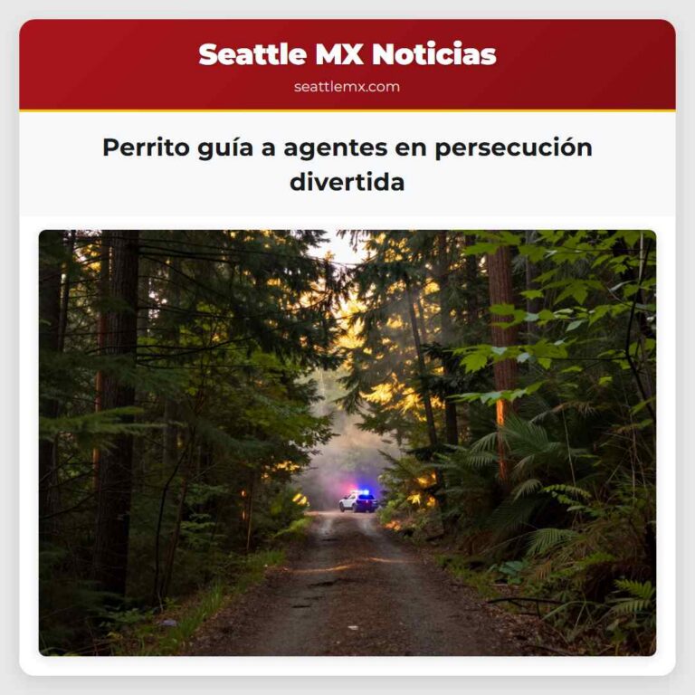 Perrito guía a agentes en persecución divertida