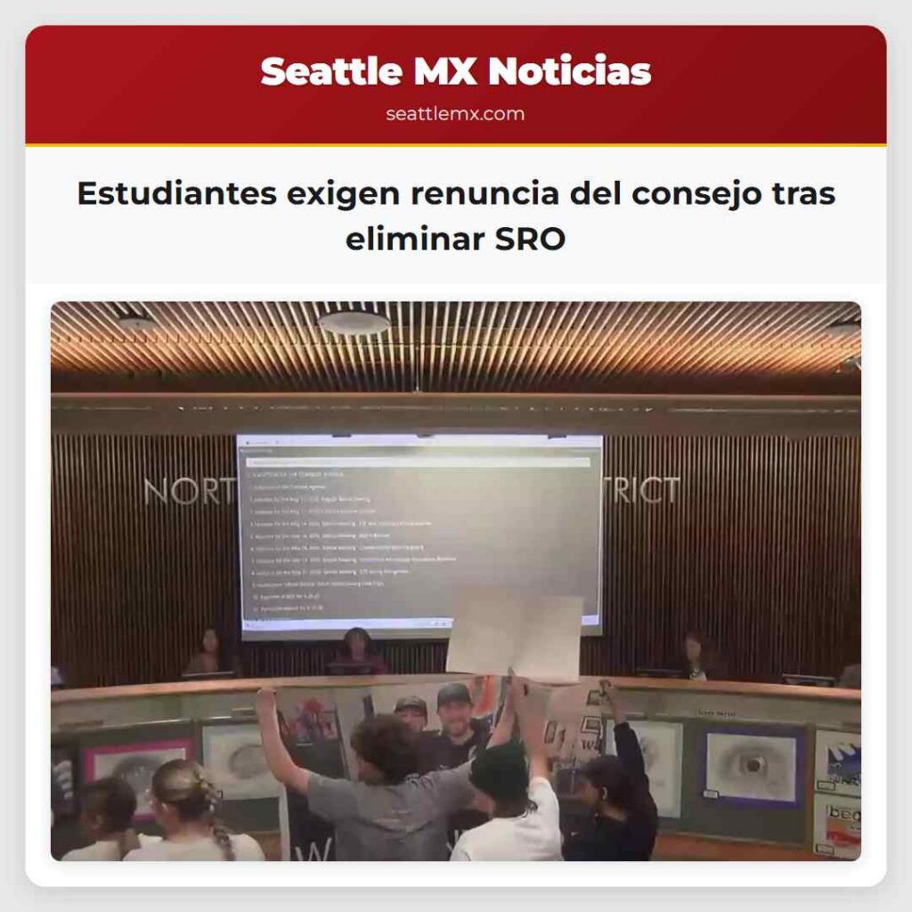 Estudiantes exigen renuncia del consejo tras