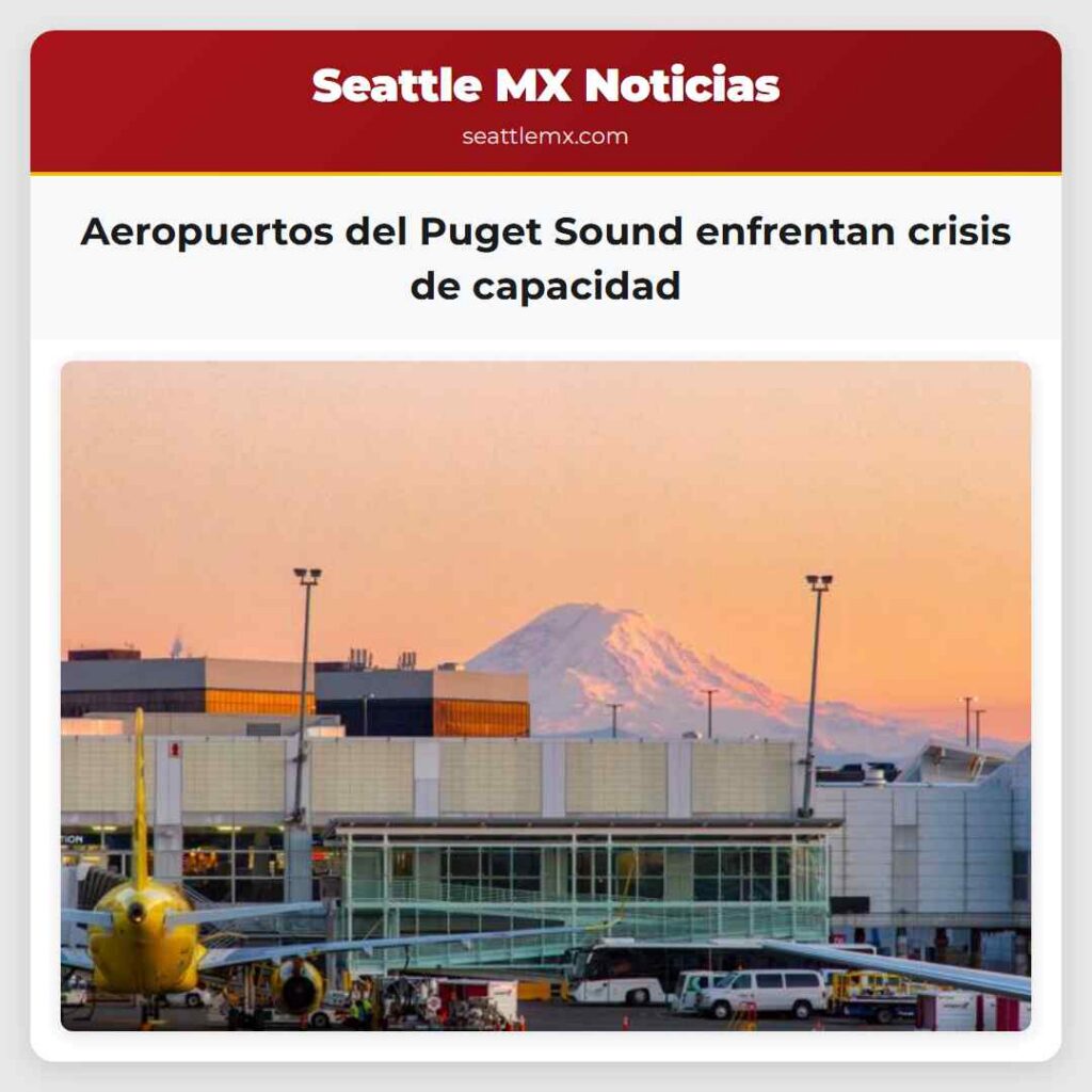 Aeropuertos del Puget Sound enfrentan crisis de