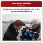Equipo documenta naufragios de Lake Union con tecnología submarina
