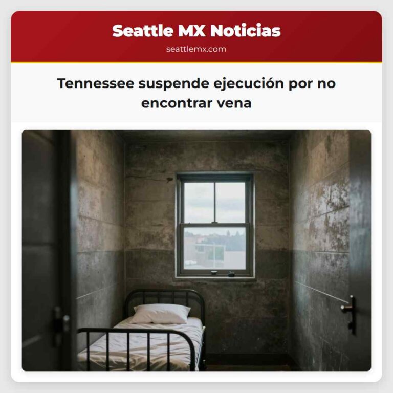 Tennessee suspende ejecución por no encontrar vena