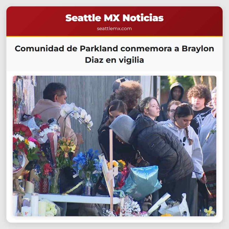 Comunidad de Parkland conmemora a Braylon Diaz en vigilia