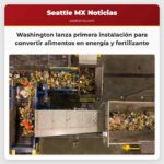Washington lanza primera instalación para convertir alimentos en energía y fertilizante