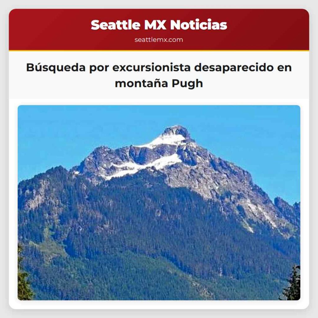 Búsqueda por excursionista desaparecido en