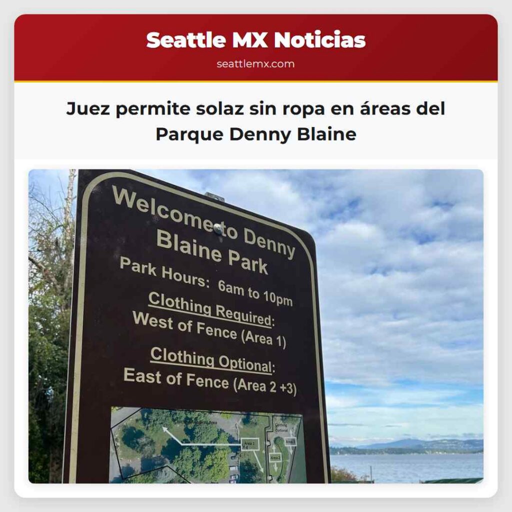 Juez permite solaz sin ropa en áreas del Parque