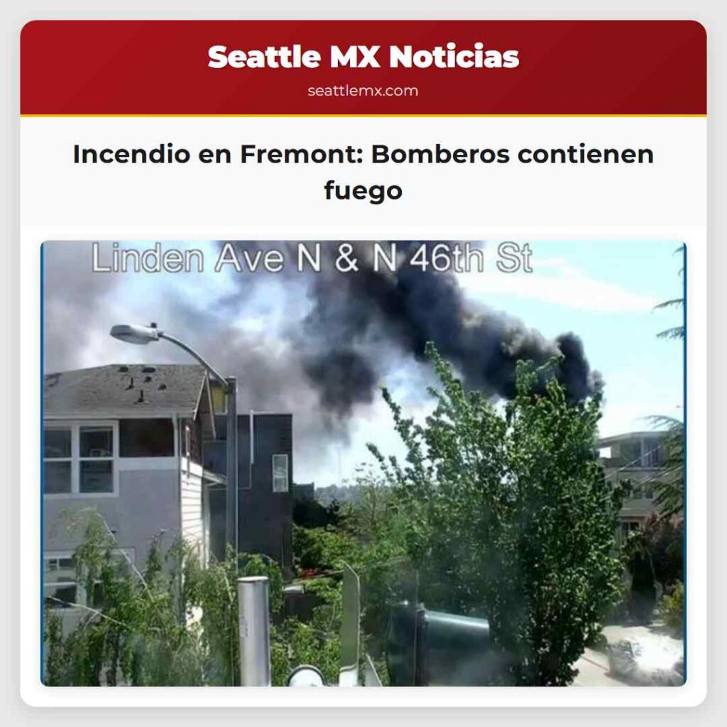 Incendio en Fremont: Bomberos contienen fuego
