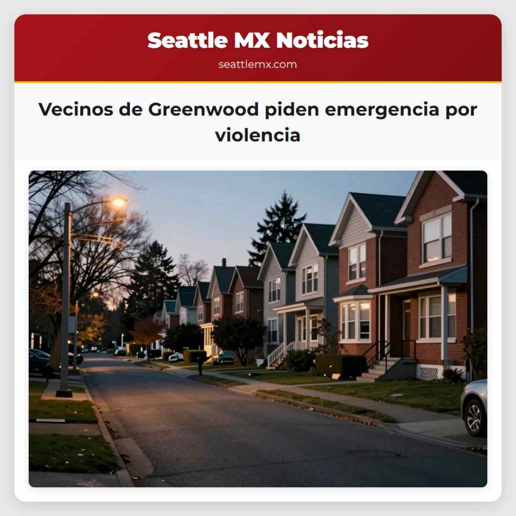 Vecinos de Greenwood piden emergencia por