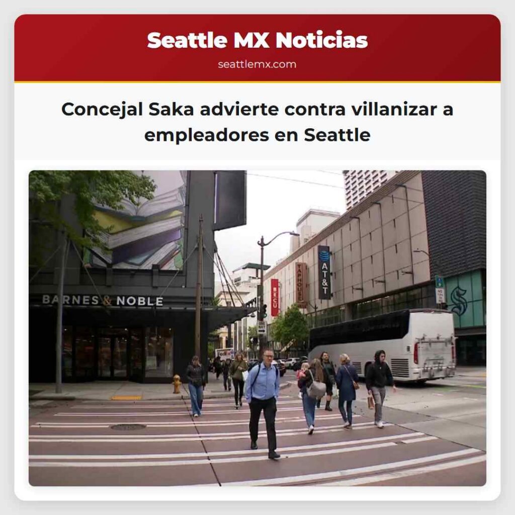 Concejal Saka advierte contra villanizar a