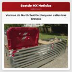 Vecinos de North Seattle bloquean calles tras tiroteos