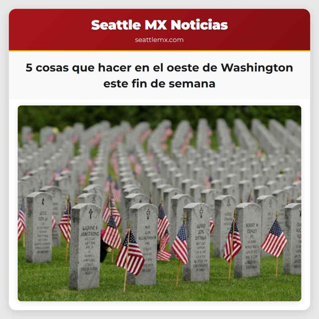 5 cosas que hacer en el oeste de Washington este