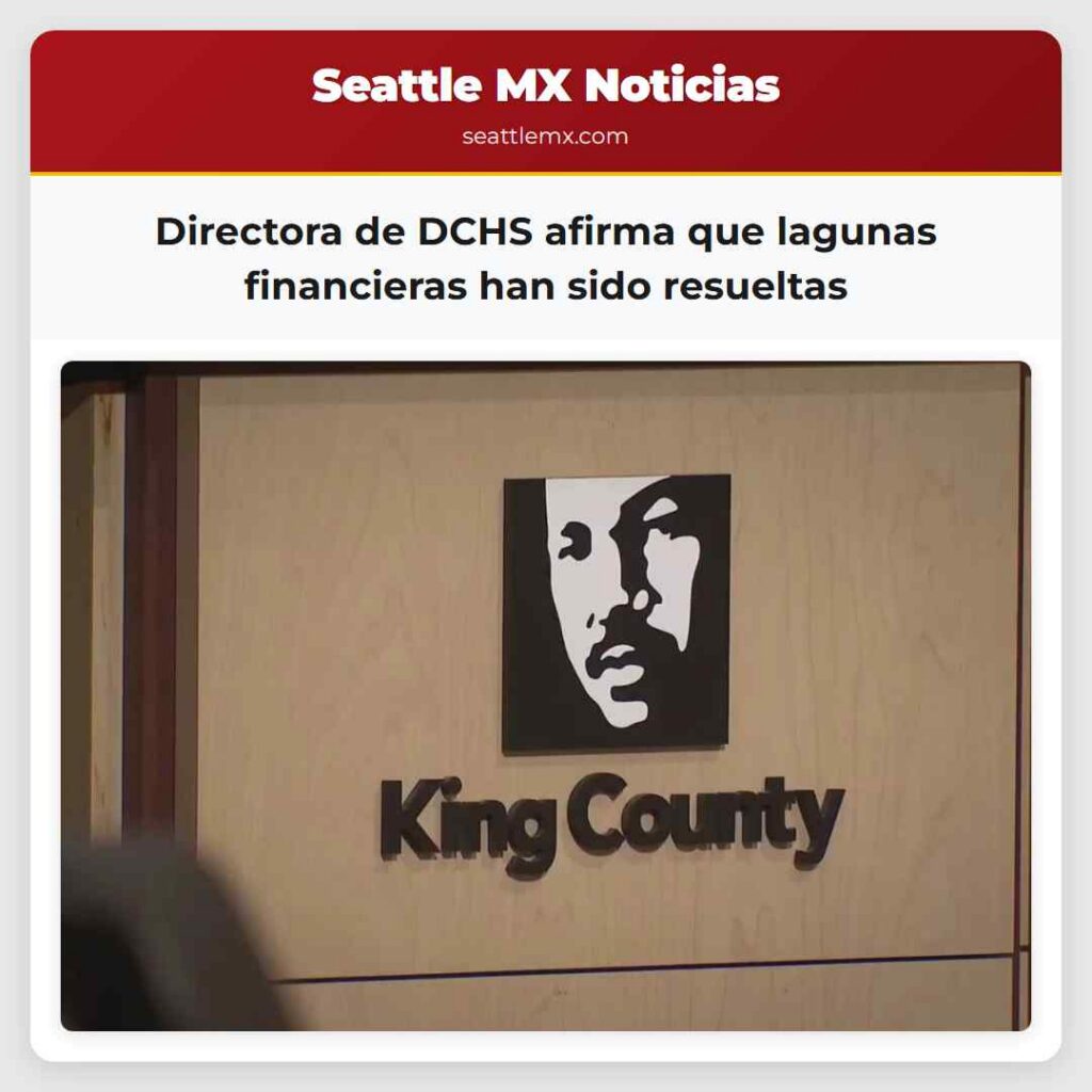 Directora de DCHS afirma que lagunas financieras