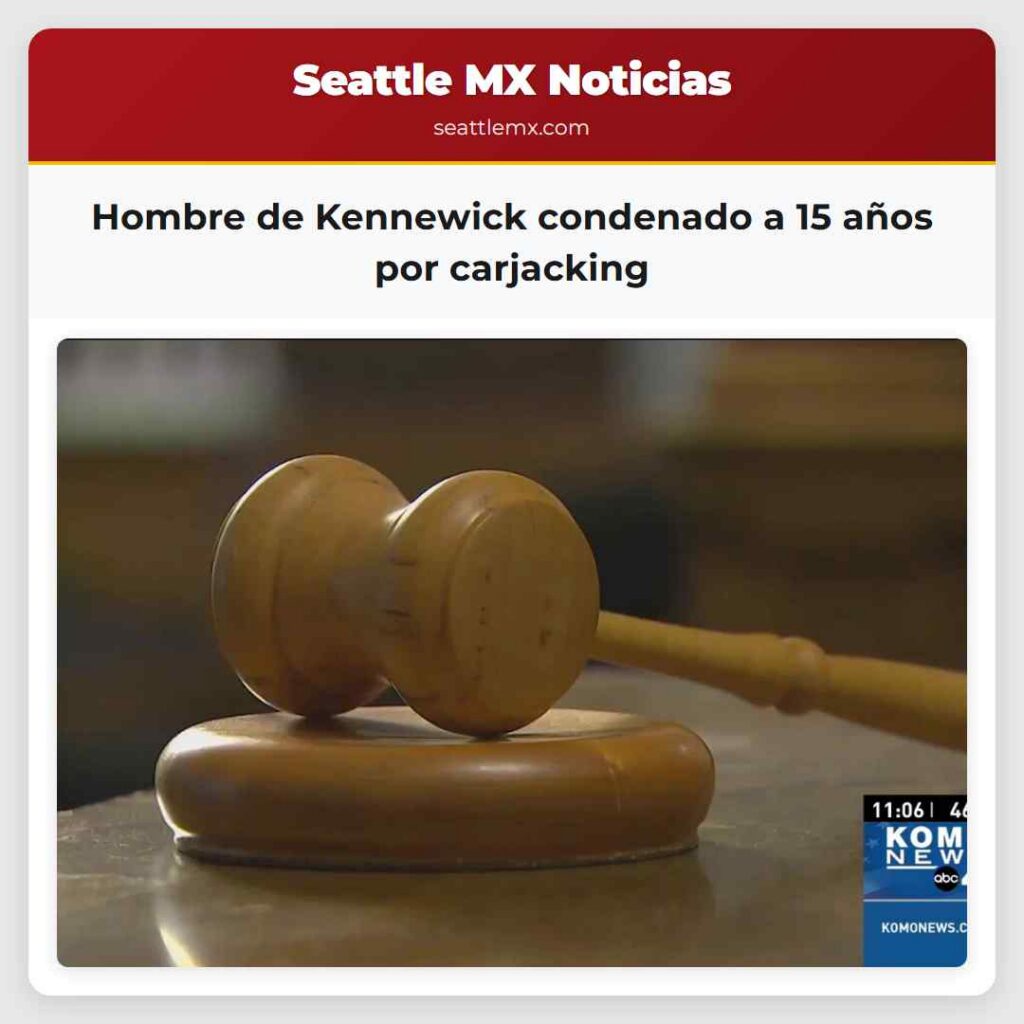 Hombre de Kennewick condenado a 15 años por