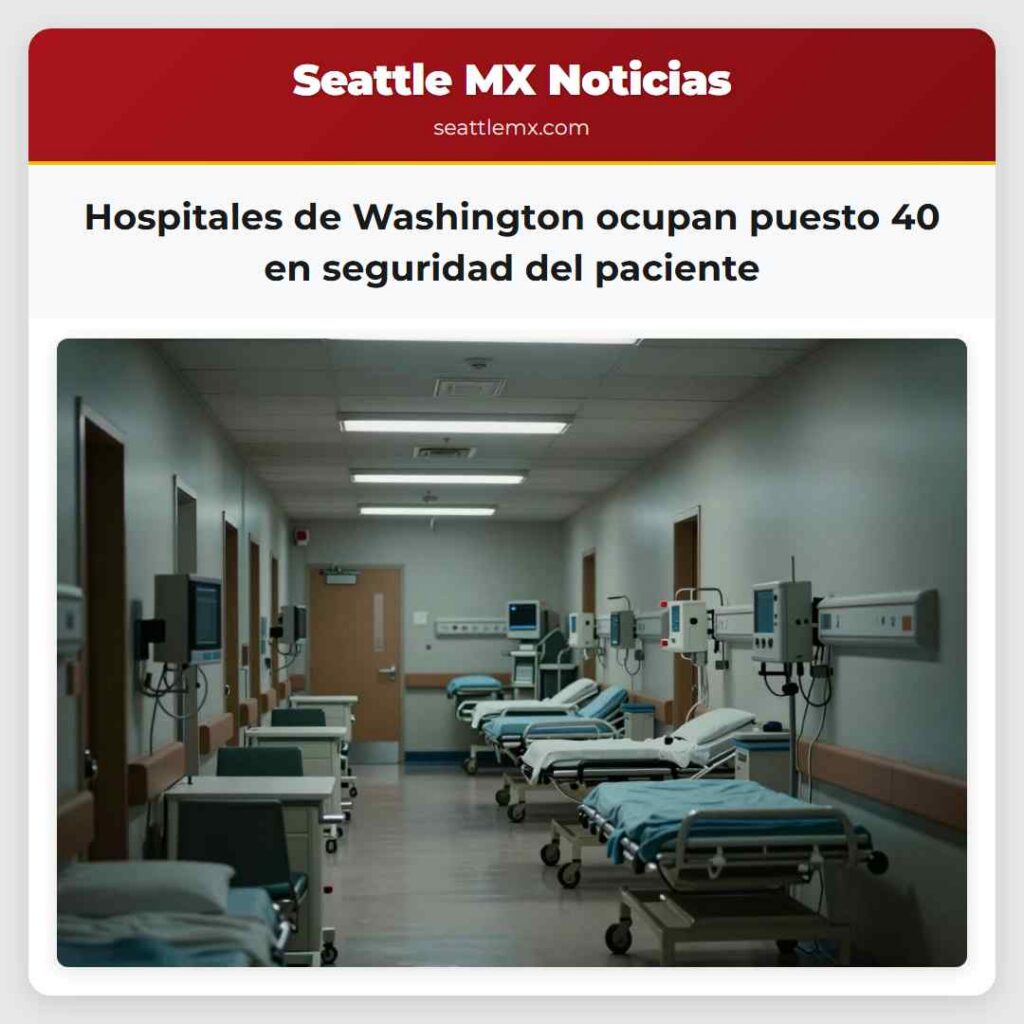 Hospitales de Washington ocupan puesto 40 en