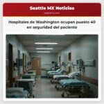 Hospitales de Washington ocupan puesto 40 en seguridad del paciente