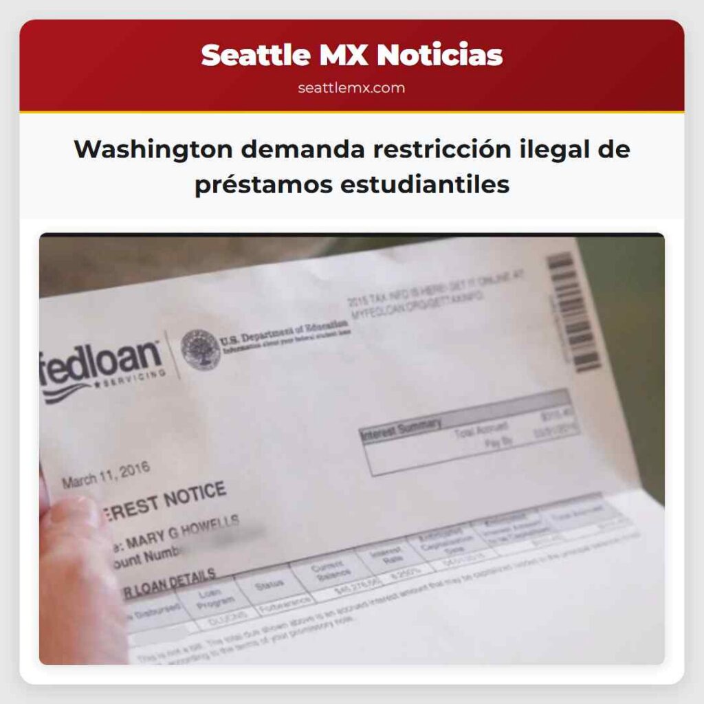 Washington demanda restricción ilegal de
