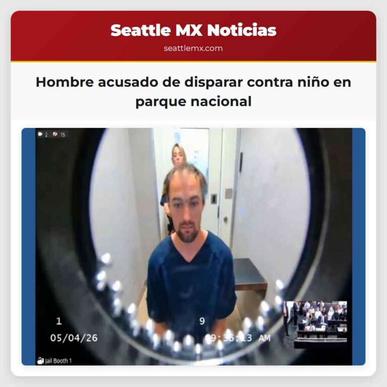 Hombre acusado de disparar contra niño en parque nacional