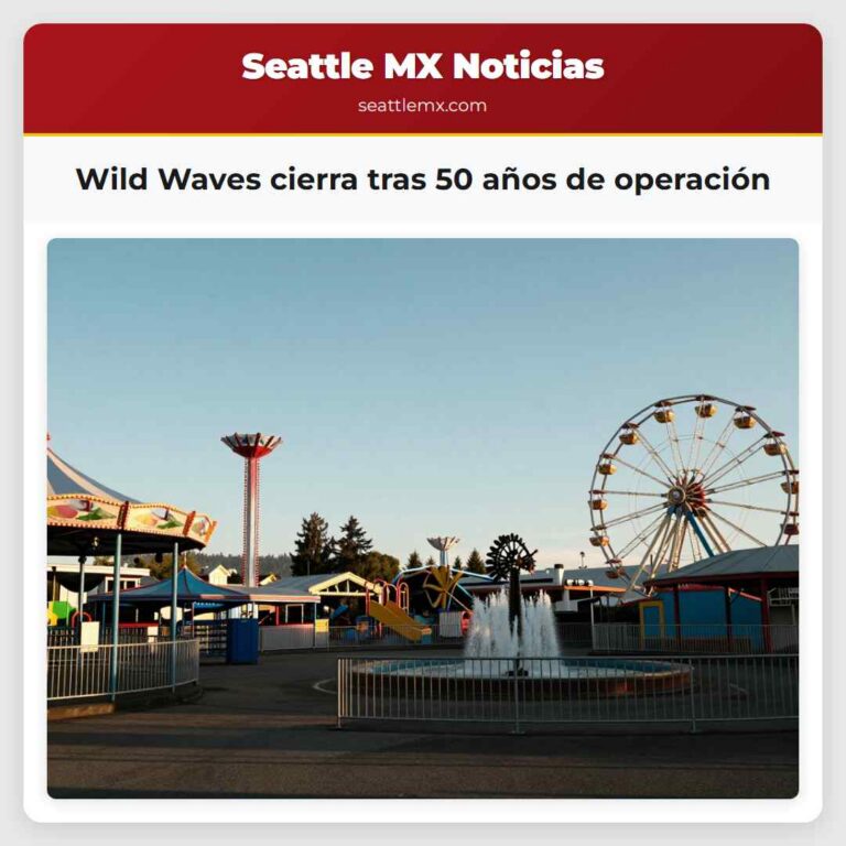 Wild Waves cierra tras 50 años de operación