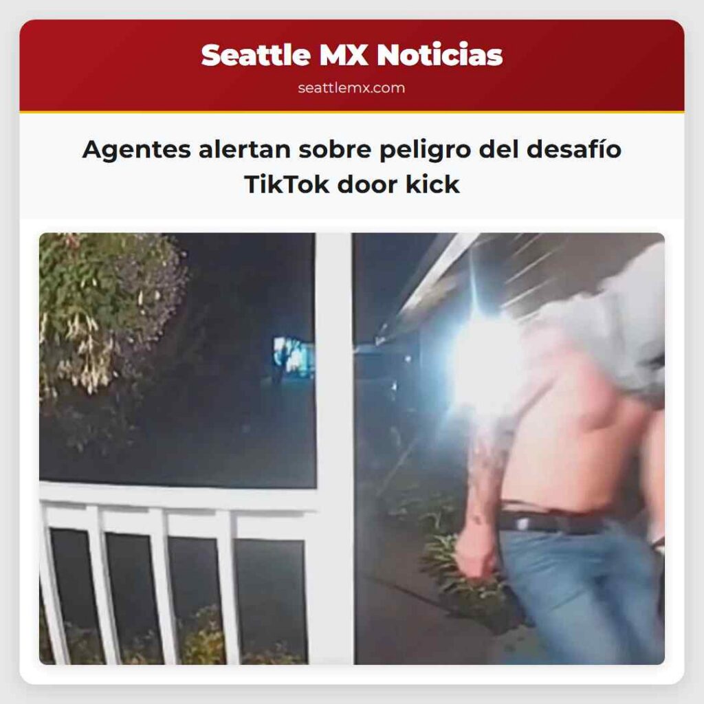 Agentes alertan sobre peligro del desafío TikTok
