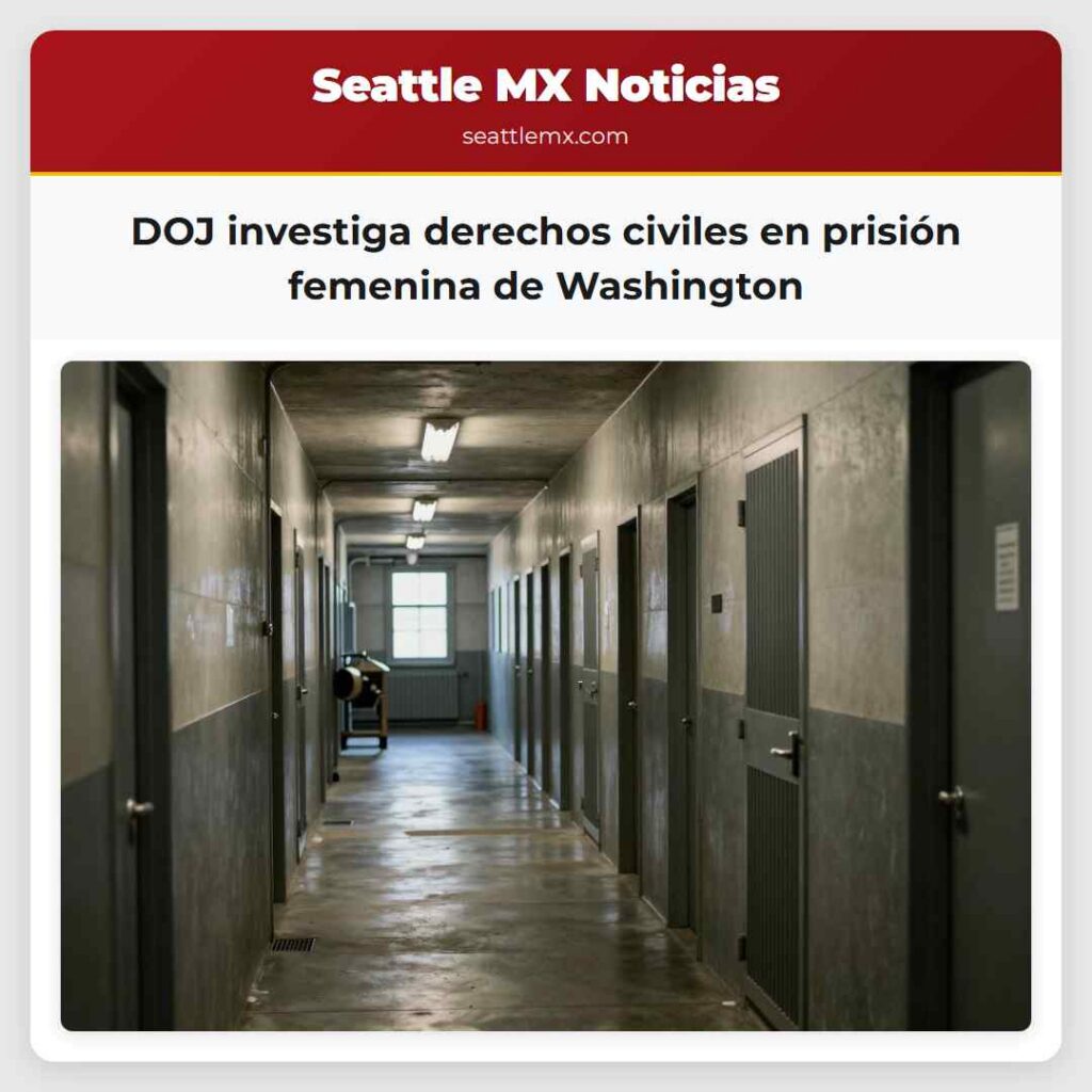DOJ investiga derechos civiles en prisión