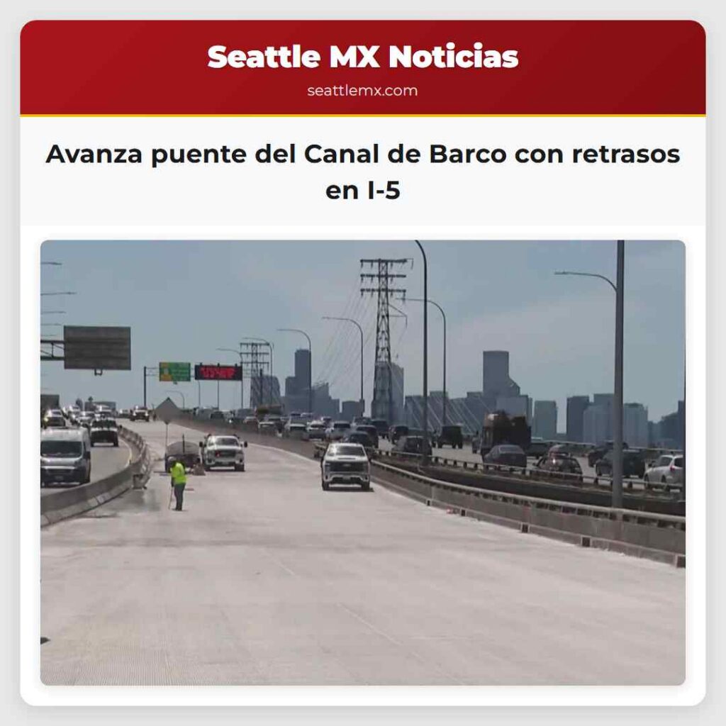 Avanza puente del Canal de Barco con retrasos en