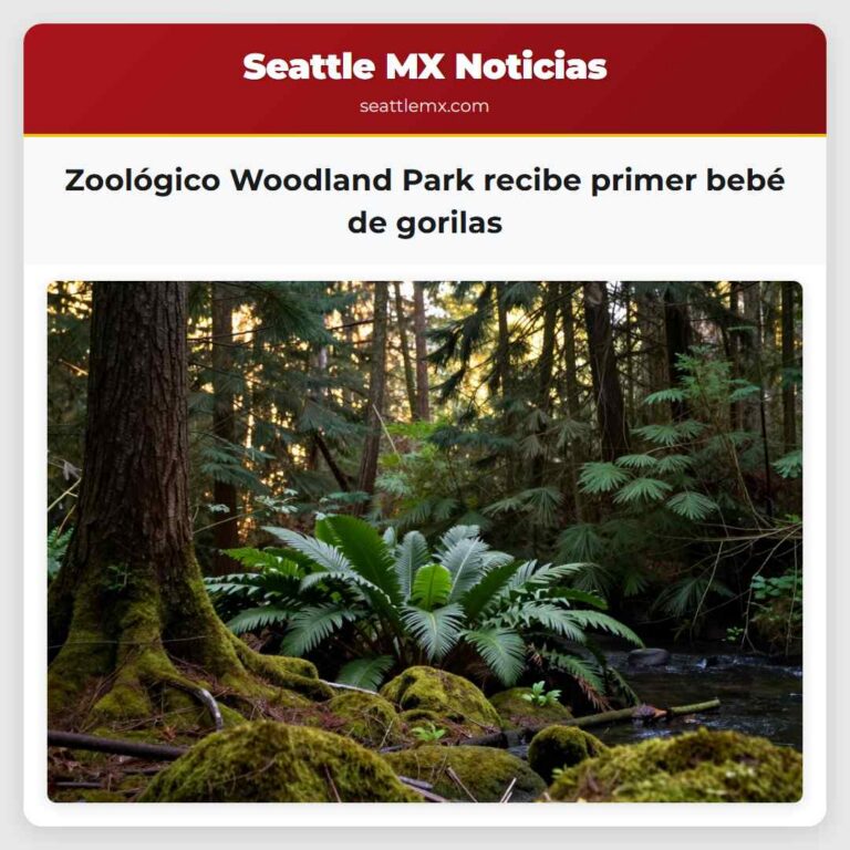 Zoológico Woodland Park recibe primer bebé de gorilas