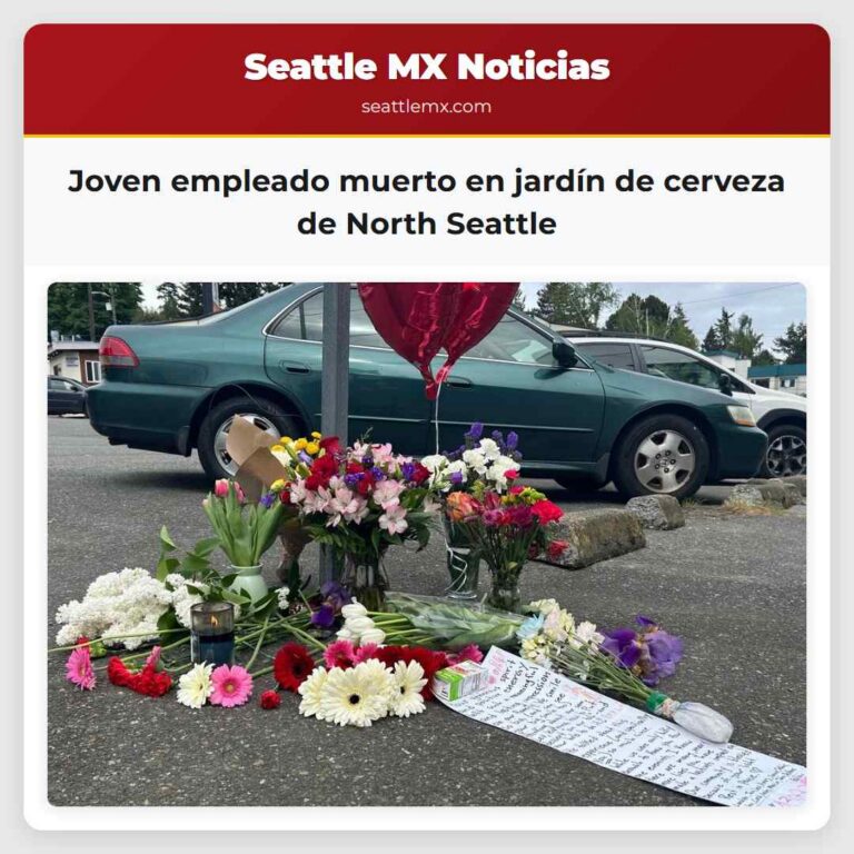 Joven empleado muerto en jardín de cerveza de North Seattle