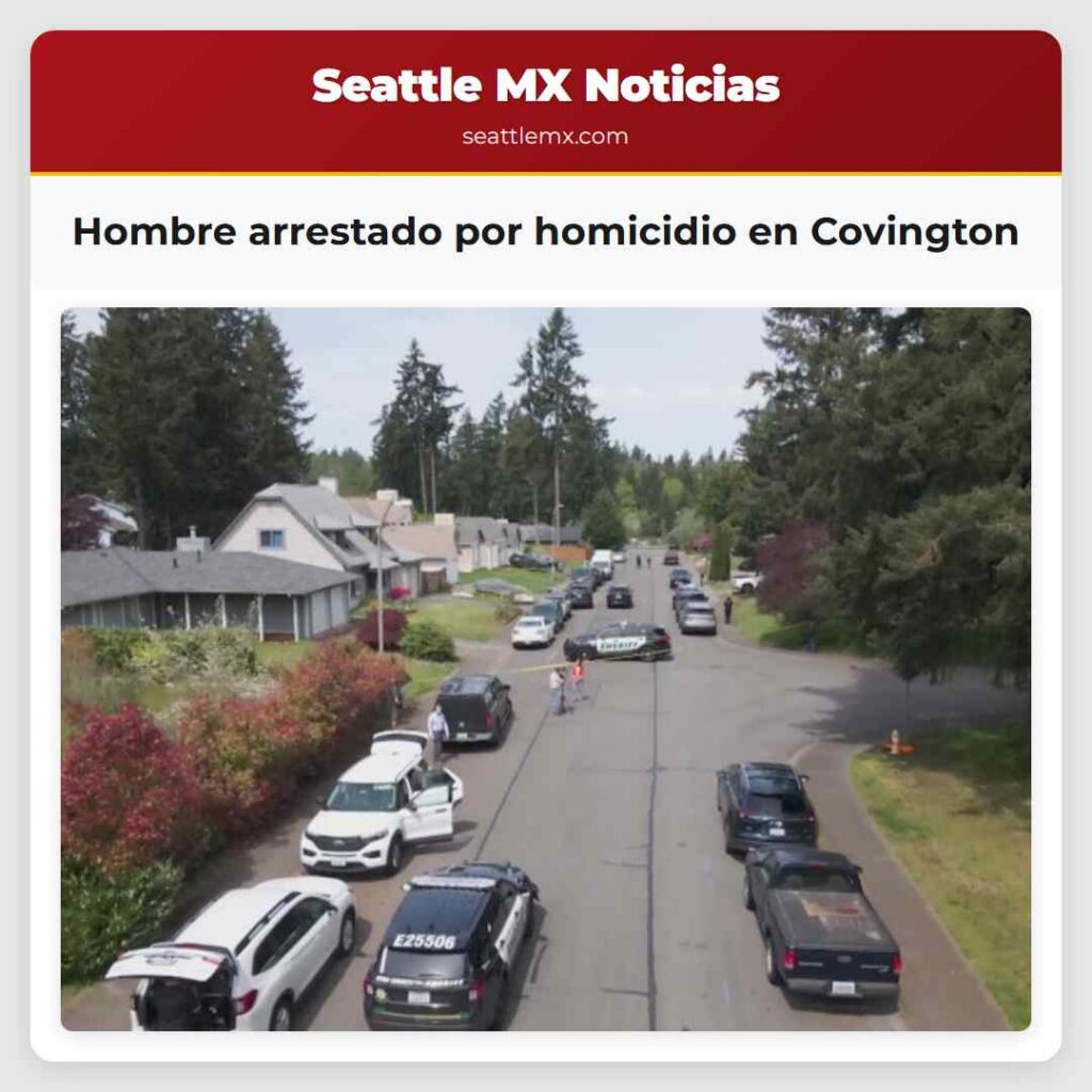 Hombre arrestado por homicidio en Covington