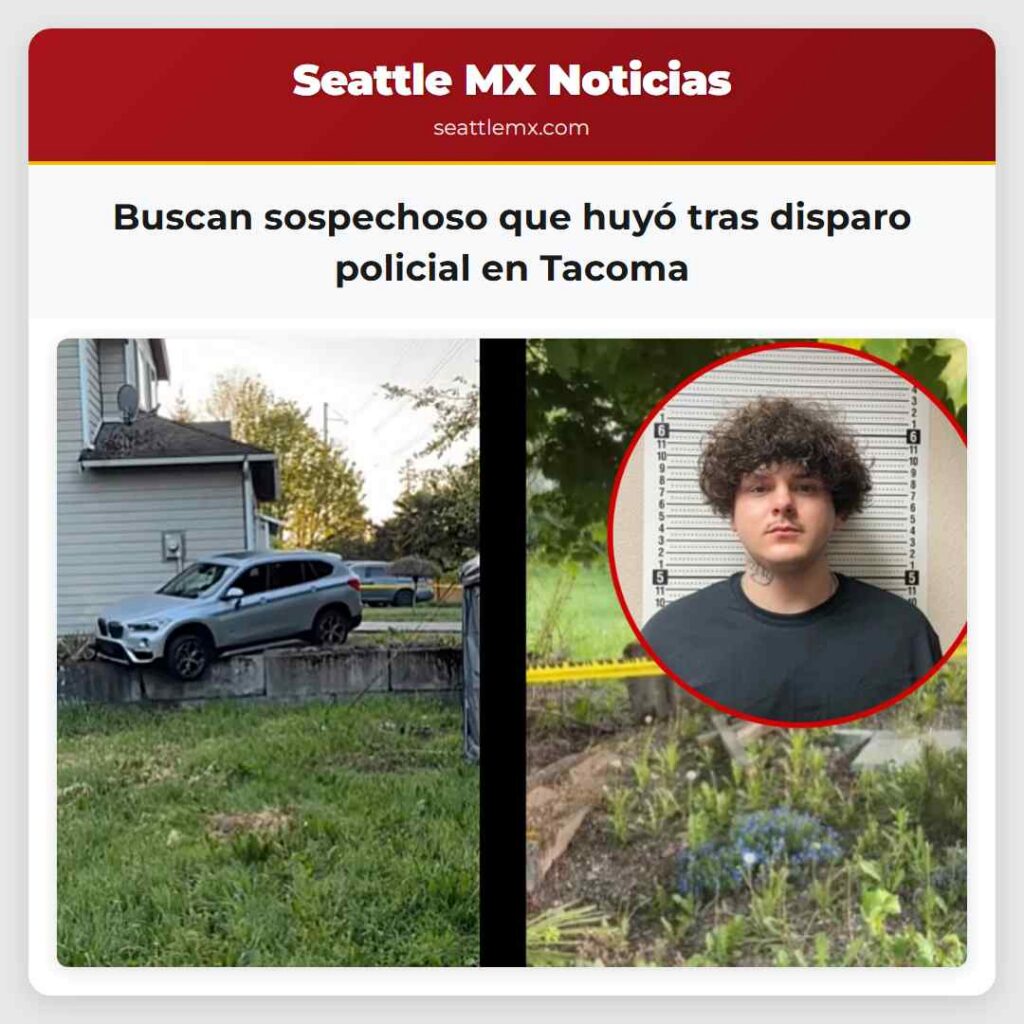 Buscan sospechoso que huyó tras disparo policial