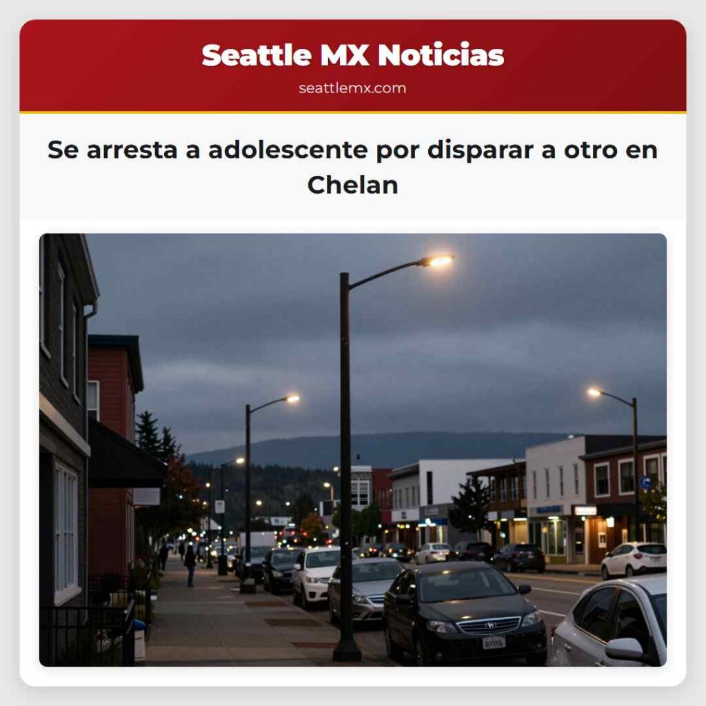 Se arresta a adolescente por disparar a otro en