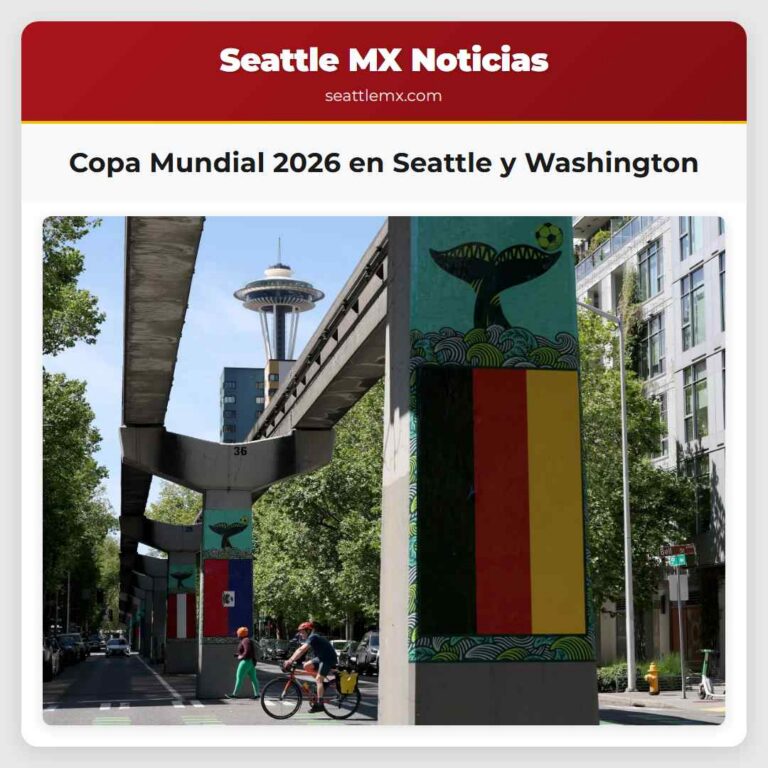Copa Mundial 2026 en Seattle y Washington