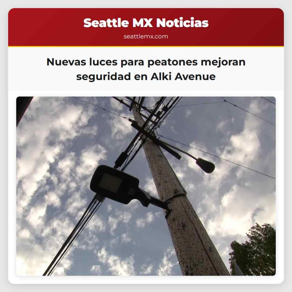 Nuevas luces para peatones mejoran seguridad en