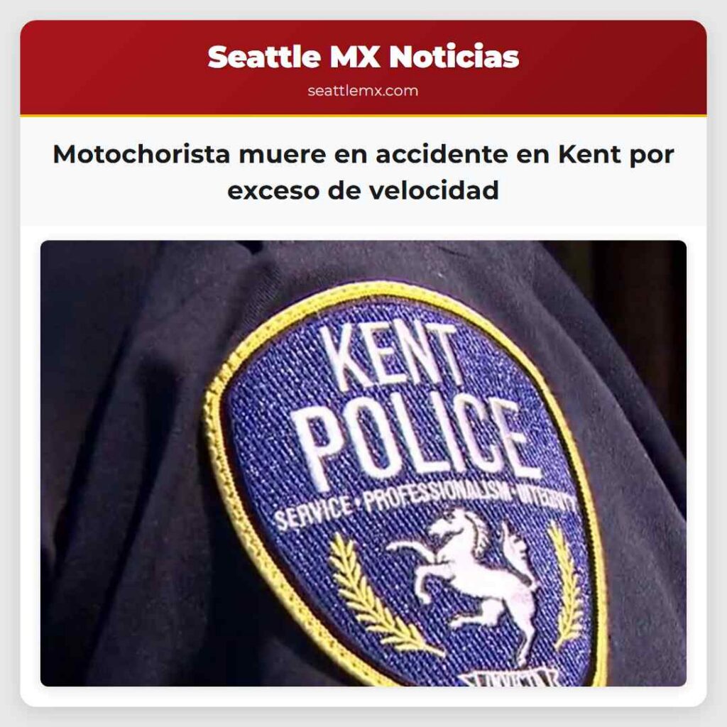Motochorista muere en accidente en Kent por