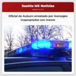 Oficial de Auburn arrestado por mensajes inapropiados con menor