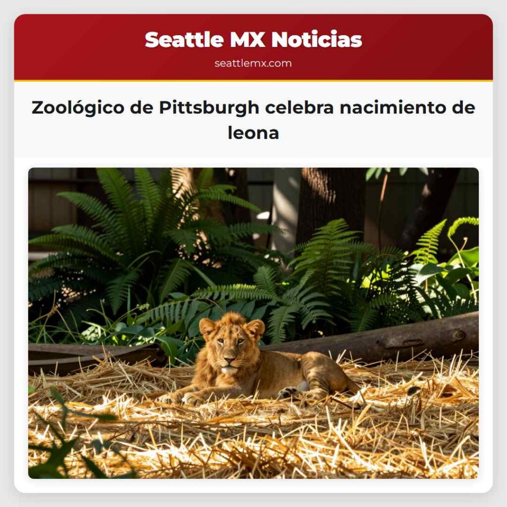Zoológico de Pittsburgh celebra nacimiento de