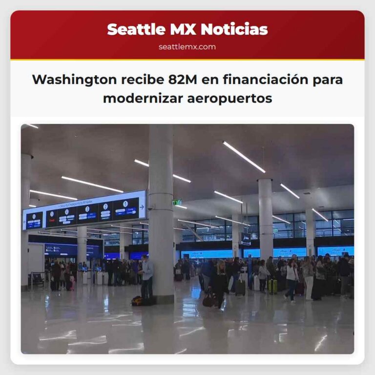 Washington recibe 82M en financiación para modernizar aeropuertos