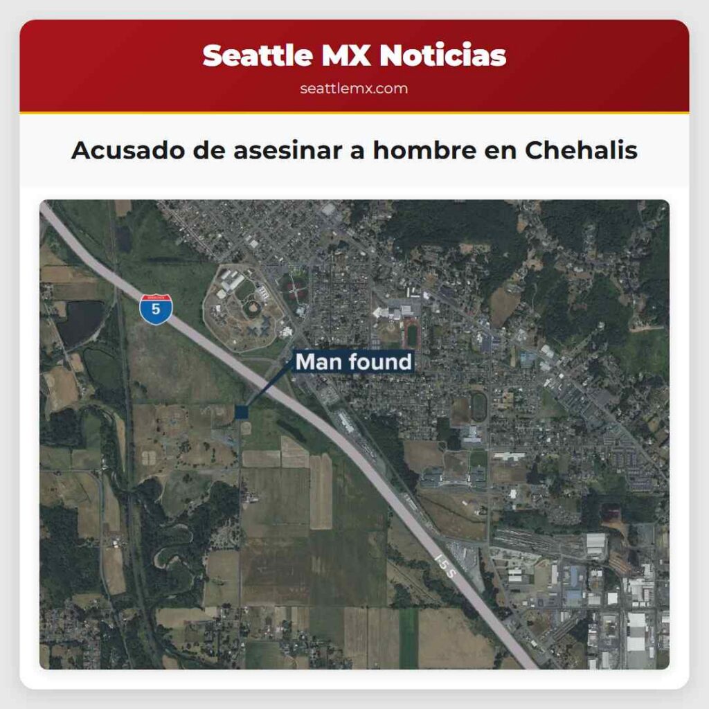 Acusado de asesinar a hombre en Chehalis