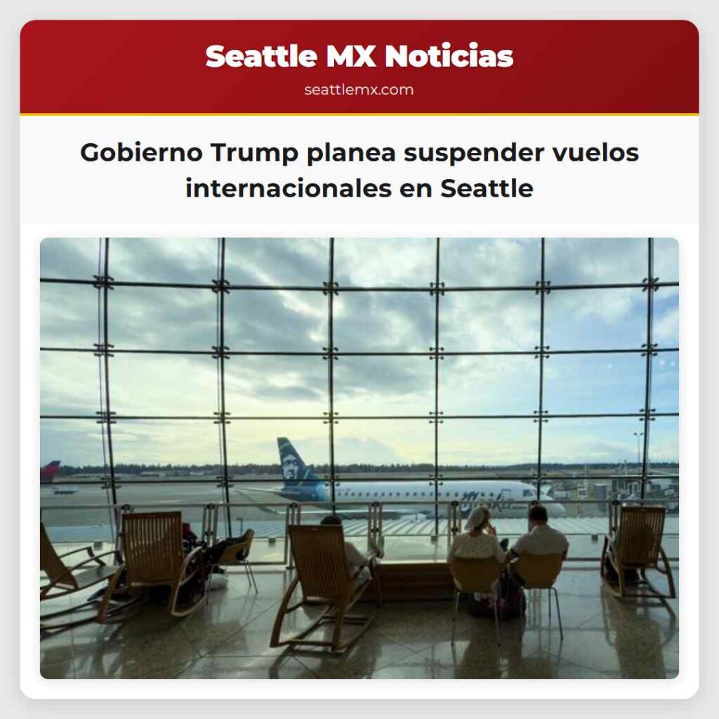 Gobierno Trump planea suspender vuelos
