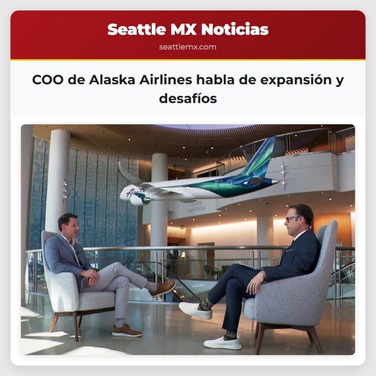 COO de Alaska Airlines habla de expansión y desafíos