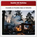 Incendio en Poulsbo deja un fallecido