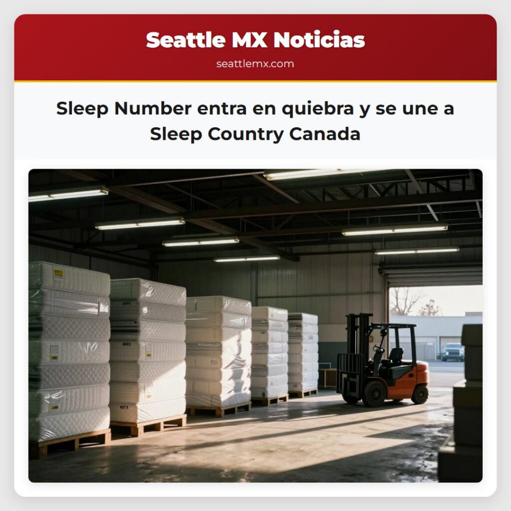 Sleep Number entra en quiebra y se une a Sleep