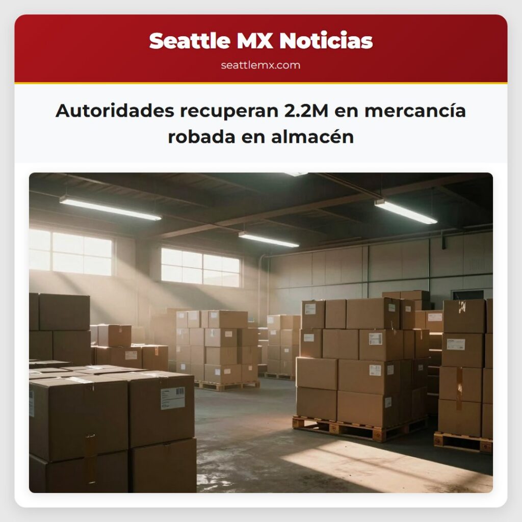 Noticias De Seattle 4 Autoridades recuperan 2.2M en mercancía robada en