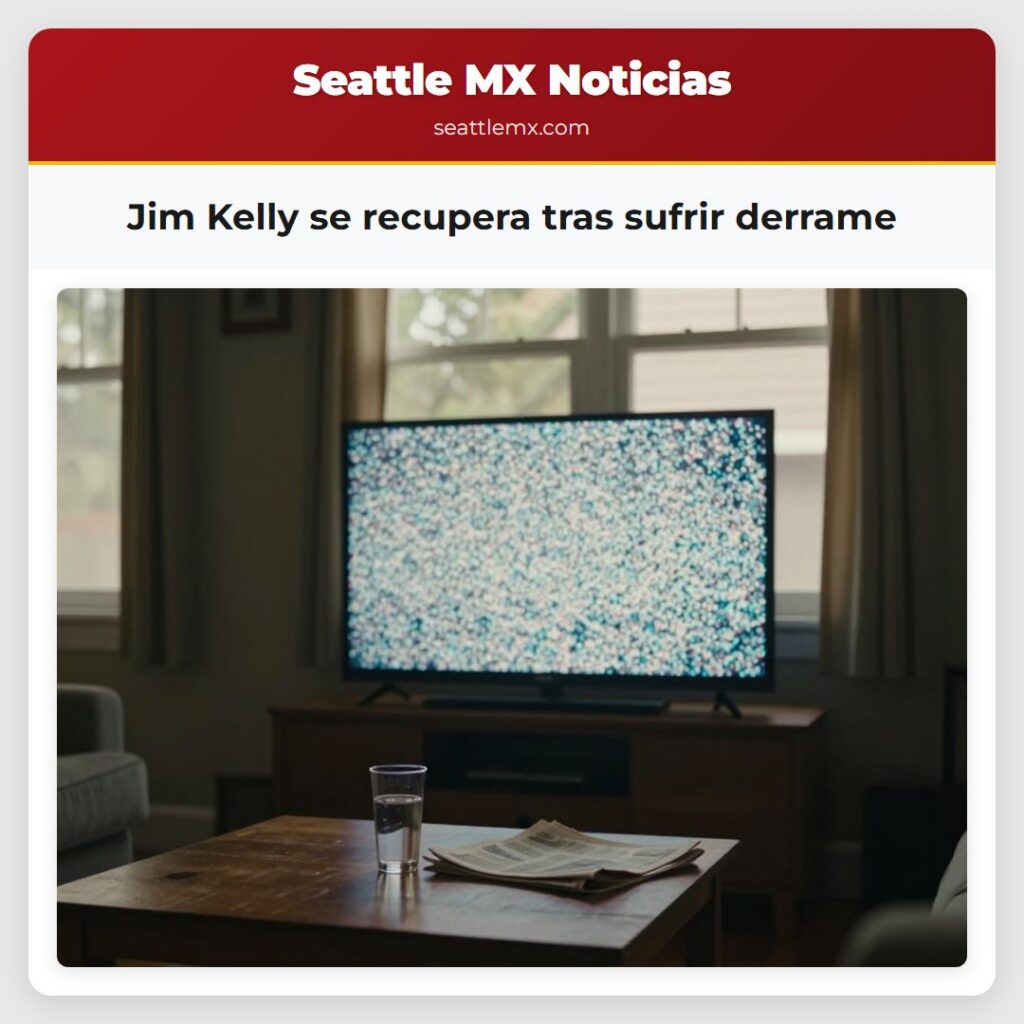 Noticias De Seattle 6 Jim Kelly se recupera tras sufrir derrame