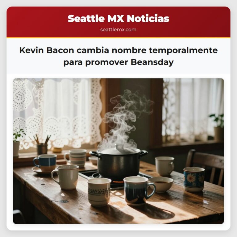 Kevin Bacon cambia nombre temporalmente para promover Beansday