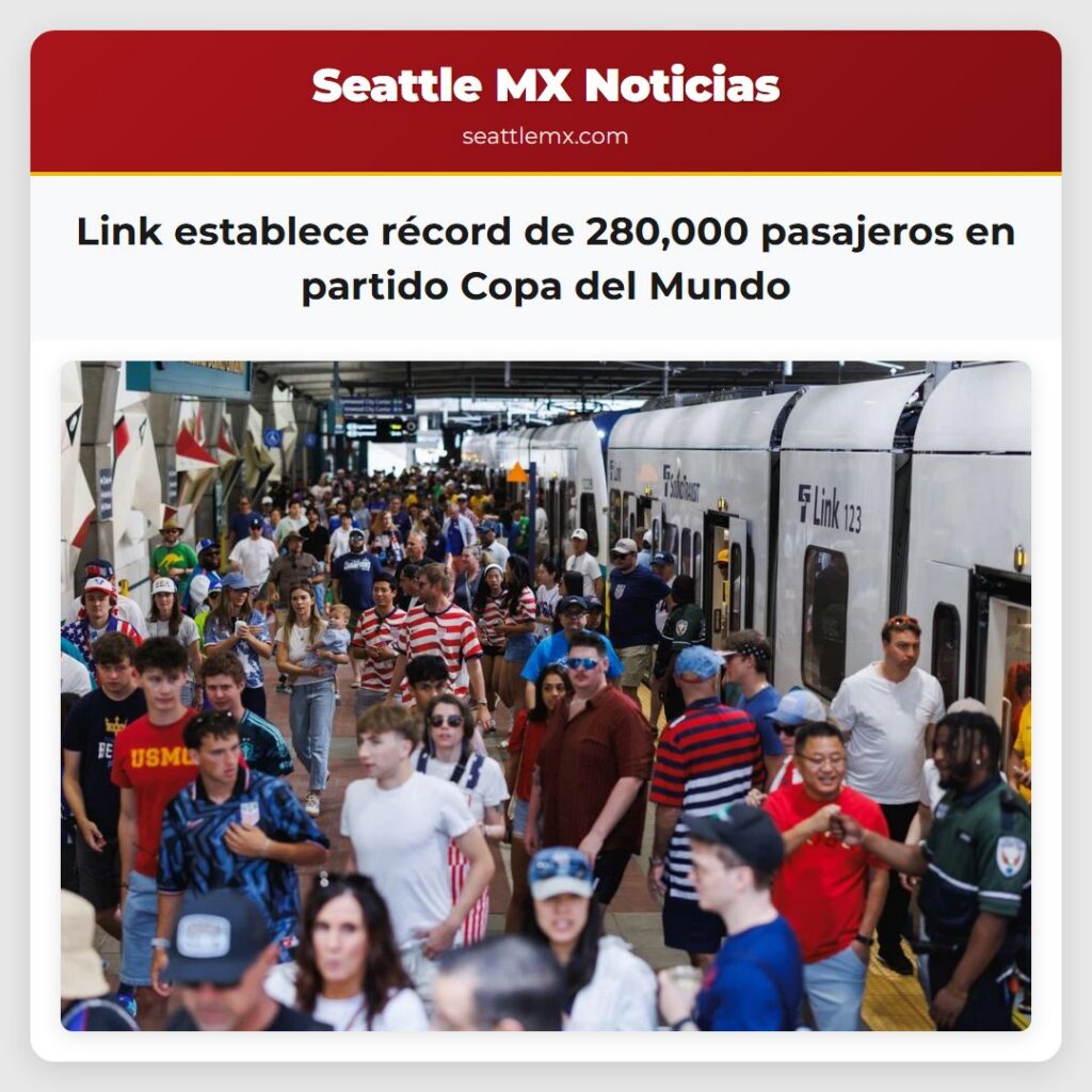 Link establece récord de 280,000 pasajeros en