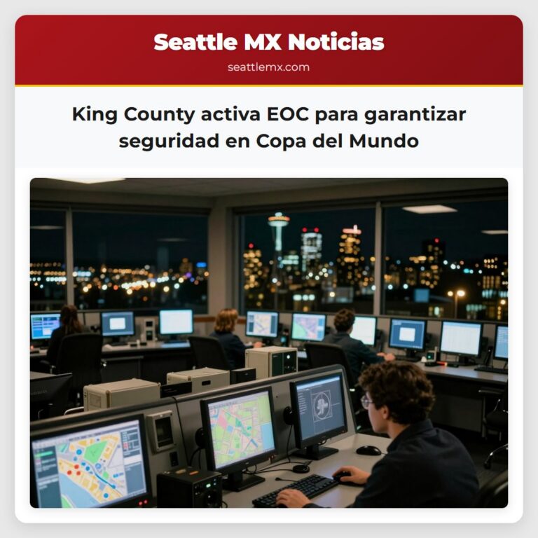 King County activa EOC para garantizar seguridad en Copa del Mundo