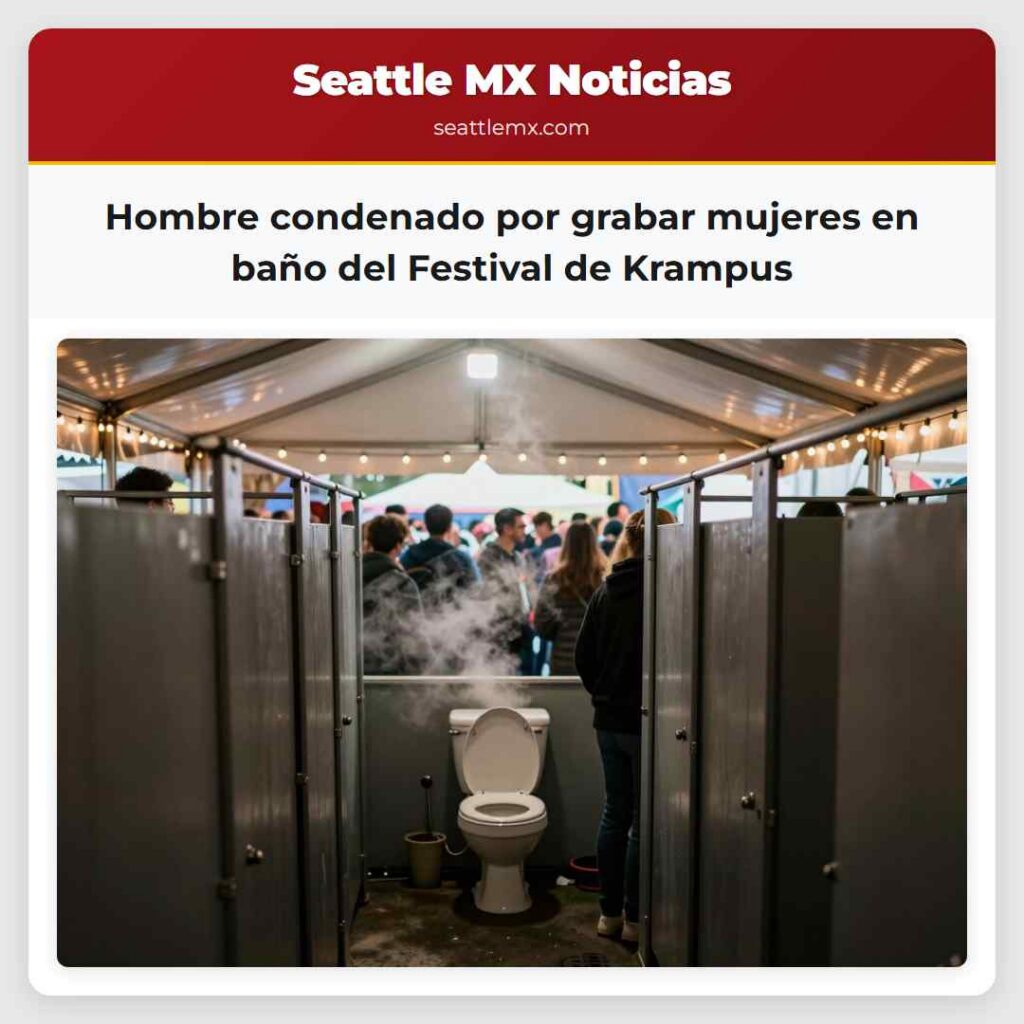 Noticias De Seattle 5 Hombre condenado por grabar mujeres en baño del