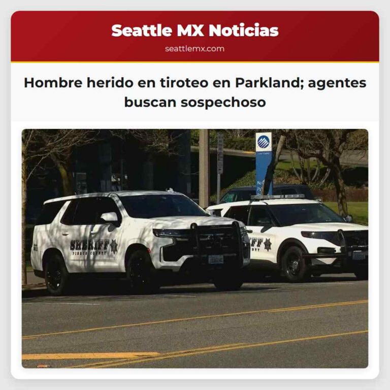 Hombre herido en tiroteo en Parkland agentes buscan sospechoso